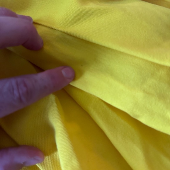 Vans X Tierra Whack Yellow Pleated Black/White Checkered High Rise Skirt NWT 26 - Picture 15 of 16